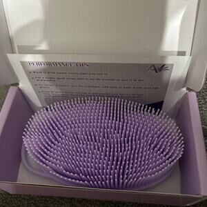 Silicone Body Scrubber – Dual-Sided Exfoliator for Men & Women, Gentle Loofah